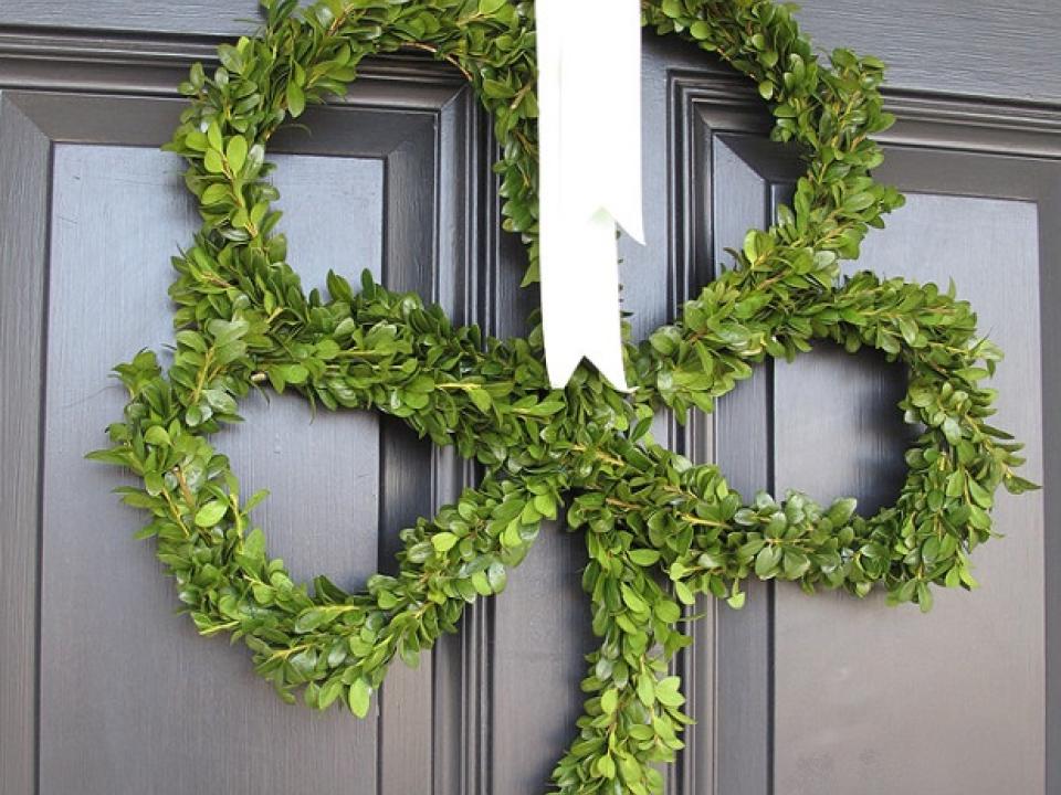 Shamrock Wreath