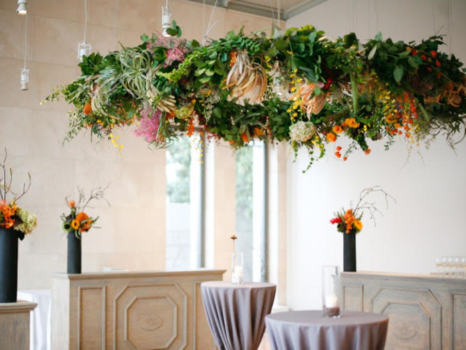 floral chandelier