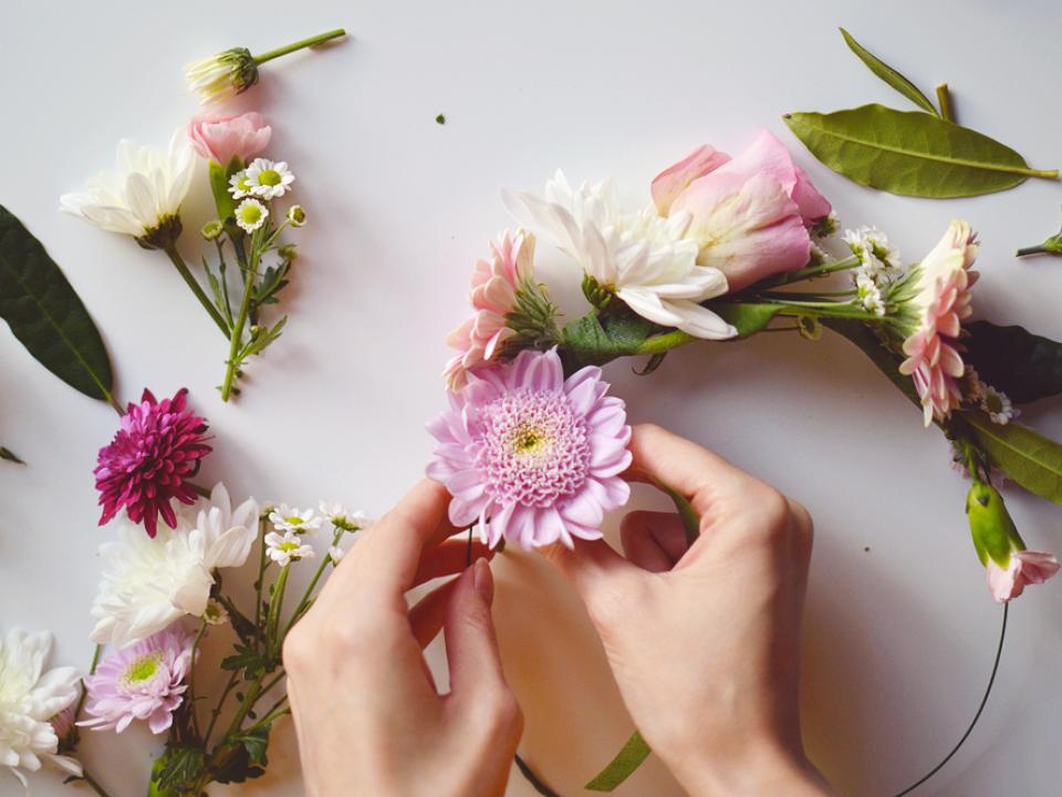 DIY: Party season flower crowns | Funny How Flowers Do That